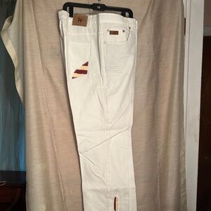 Men’s Winchester Cream Pants, Sz 48/34, NWT